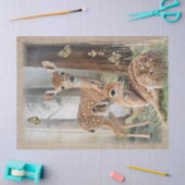 ローディアレッドウッドフォレストウッドランドウォーター色 薄葉紙 (クラフト)