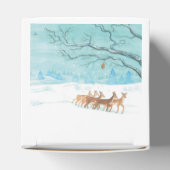 ローディア冬の雪の多い森林風景 フェイバーボックス (上部)