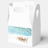 ローディア冬の雪の多い森林風景 フェイバーボックス (オープン)