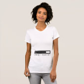 ローディングのマタニティシャツ Tシャツ (正面フル)