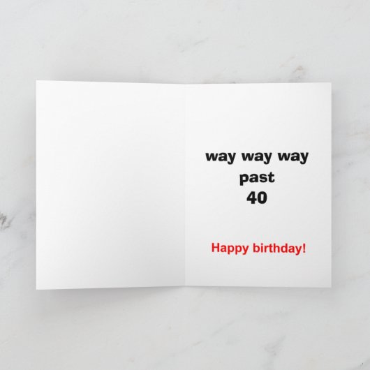 ローディ誕生日 カード (内部)