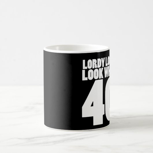 ローディ・ローディは誰だ40だ コーヒーマグカップ (中央)