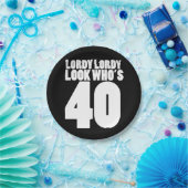 ローディ・ローディは誰だ40だ ペーパープレート (パーティー)