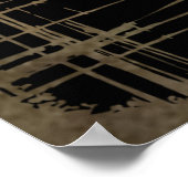 ローデシアンのリッジバックとライオンのポスター ポスター (角)