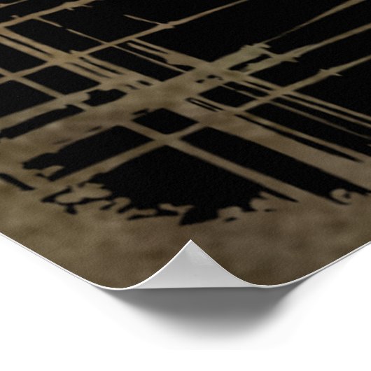 ローデシアンのリッジバックとライオンのポスター ポスター (角)