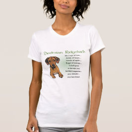ローデシアンのリッジバックギフト Tシャツ