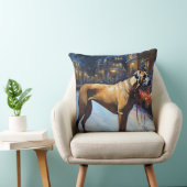 ローデシアンのリッジバッククリスマスフェスティバルシーズン クッション (椅子)