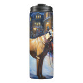 ローデシアンのリッジバッククリスマスフェスティバルシーズン タンブラー (正面)