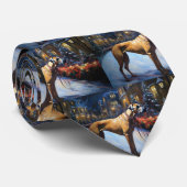 ローデシアンのリッジバッククリスマスフェスティバルシーズン ネクタイ (ロール)