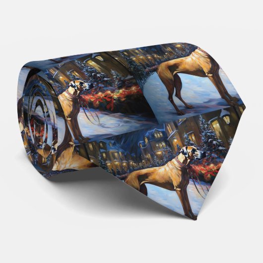 ローデシアンのリッジバッククリスマスフェスティバルシーズン ネクタイ (ロール)