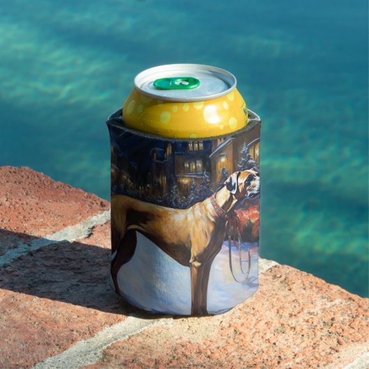 ローデシアンのリッジバッククリスマスフェスティバルシーズン 缶クーラー (インサイチュ プール)