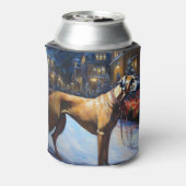 ローデシアンのリッジバッククリスマスフェスティバルシーズン 缶クーラー (缶裏面)