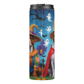 ローデシアンのリッジバックドッグズパンプキンハロウィンおもしろい タンブラー (裏面)