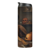 ローデシアンのリッジバックパンプキンハロウィーン怖 タンブラー (回転右)