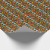 ローデシアンのリッジバック秋の収穫感謝祭 ラッピングペーパー (角)