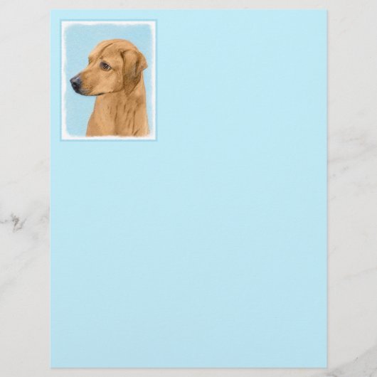ローデシアン絵画リゲバック – Dog Art (正面)