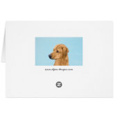 ローデシアン絵画リゲバック – Dog Art (裏面横)