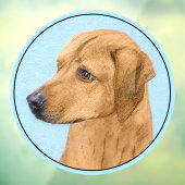 ローデシアン絵画リゲバック – Dog Art ウィンドウサイン (シート3)