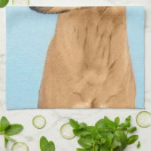 ローデシアン絵画リゲバック – Dog Art キッチンタオル (折り畳み)