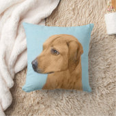 ローデシアン絵画リゲバック – Dog Art クッション (ブランケット)