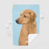 ローデシアン絵画リゲバック – Dog Art ゴルフタオル (インサイチュ)