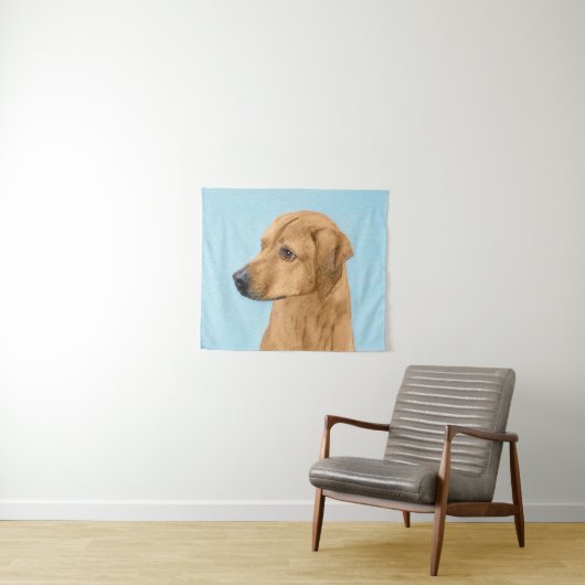 ローデシアン絵画リゲバック – Dog Art タペストリー (インサイチュ(横))