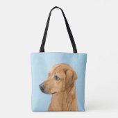ローデシアン絵画リゲバック – Dog Art トートバッグ (裏面)