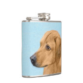 ローデシアン絵画リゲバック – Dog Art フラスク (右)