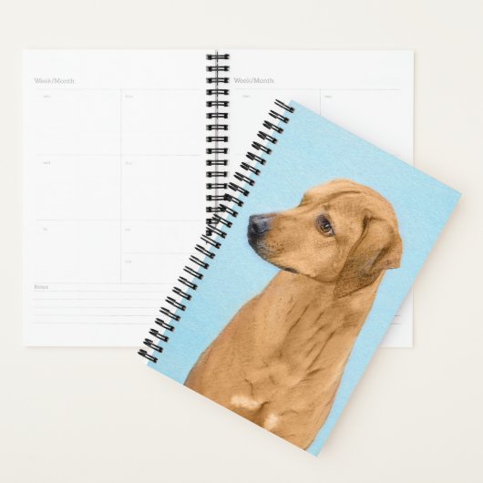 ローデシアン絵画リゲバック – Dog Art プランナー手帳 (ディスプレー)