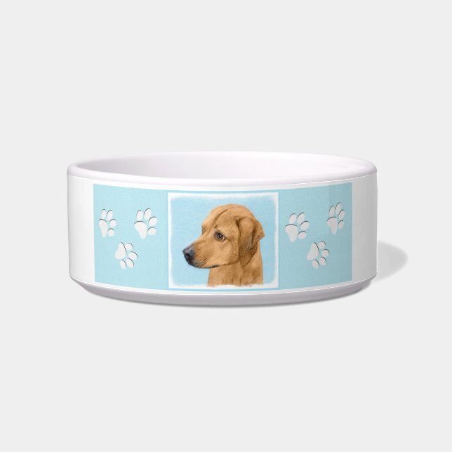 ローデシアン絵画リゲバック – Dog Art ボウル (右)