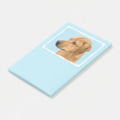 ローデシアン絵画リゲバック – Dog Art ポストイット (アングル)