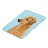 ローデシアン絵画リゲバック – Dog Art マグネット (左側)