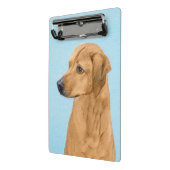 ローデシアン絵画リゲバック – Dog Art ミニクリップボード (アングル2)