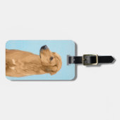 ローデシアン絵画リゲバック – Dog Art ラゲッジタグ (正面横)