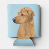 ローデシアン絵画リゲバック – Dog Art 缶クーラー (裏面)