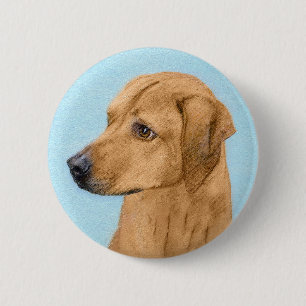 ローデシアン絵画リゲバック – Dog Art 缶バッジ