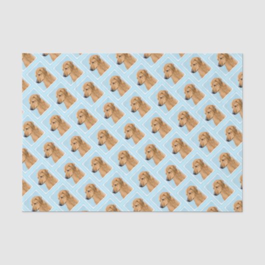 ローデシアン絵画リゲバック – Dog Art 薄葉紙 (正面)