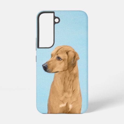 ローデシアン絵画リゲバック – Dog Art Samsung Galaxyケース (裏面)