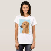 ローデシアン絵画リゲバック – Dog Art Tシャツ (正面フル)