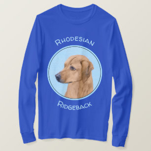 ローデシアン絵画リゲバック – Dog Art Tシャツ
