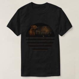 ローデシアン・リッジバックとライオン Tシャツ