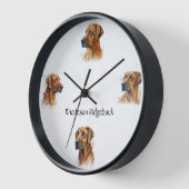 ローデシアン・リッジバッククロック 壁時計 (傾斜)