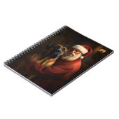 ローデシアン・リッジバックサンタクロースフェスティバルクリスマス ノートブック (左側)