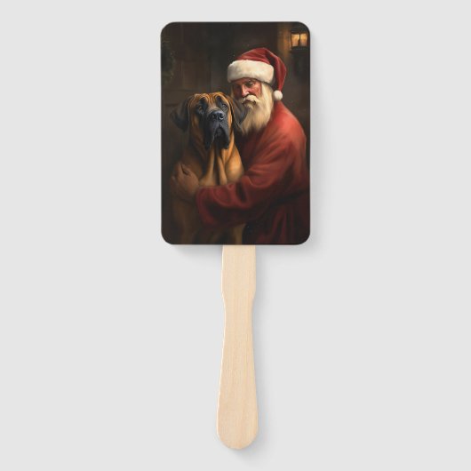 ローデシアン・リッジバックサンタクロースフェスティバルクリスマス ハンドファン (正面)