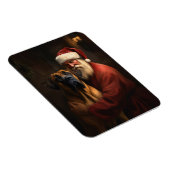 ローデシアン・リッジバックサンタクロースフェスティバルクリスマス マグネット (右側)