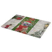 ローデシアン・リッジバックドッグクリスマス カッティングボード (角)