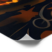 ローデシアン・リッジバックハロウィン不気味 ポスター (角)