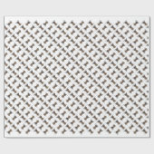 ローデシアン・リッジバック履歴デザイン ラッピングペーパー (フラット)