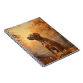 ローデシアン・リッジバック紅葉秋 ノートブック (右側)