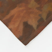 ローデシアン・リッジバック紅葉秋 フリースブランケット (角)